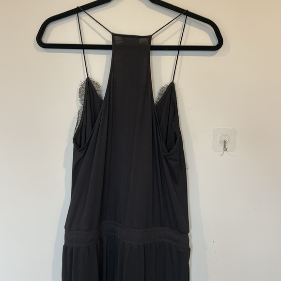 Cami NYC Estella Racerback Black Lace Trim Jumpsuit - Picture 9 of 15